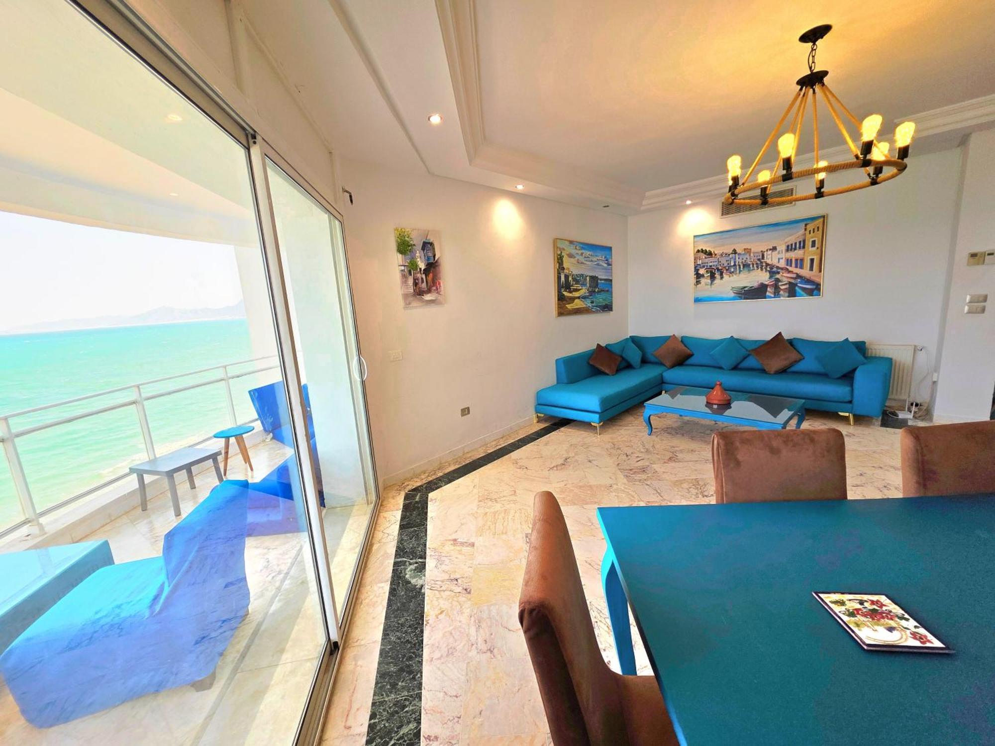 La Perle Bleue Apartamento La Goulette Exterior foto